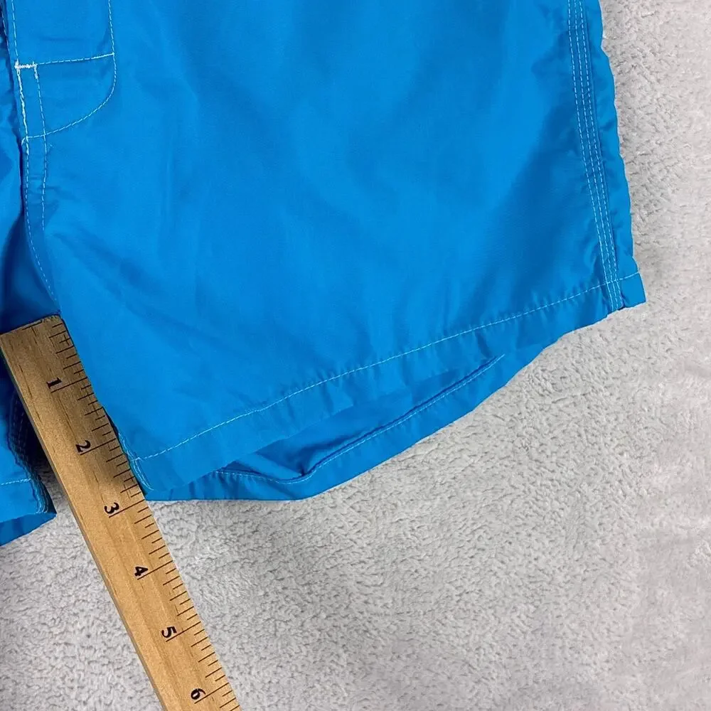 Sundek Board Shorts Mens 30 Blue Nylon Mesh Lined Swim Trunks Surf Beach Pool